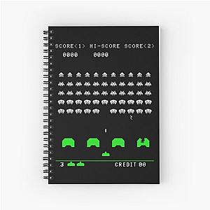 Space Invaders Spiral Notebook