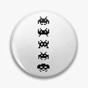 Space invaders vertical  Pin