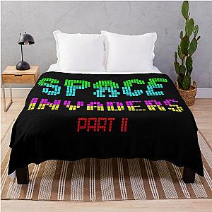 Space Invaders Part II Throw Blanket