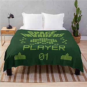 Space Invaders Throw Blanket