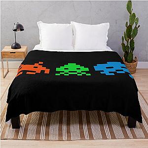 Space Invaders Throw Blanket