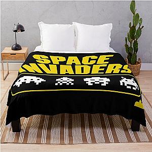 Space Invaders Throw Blanket