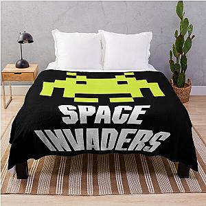 Space Invaders Throw Blanket