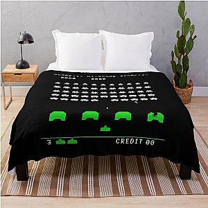 Space Invaders Throw Blanket