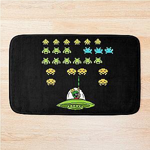 SPACE INVADERS VS MARTIAN Bath Mat