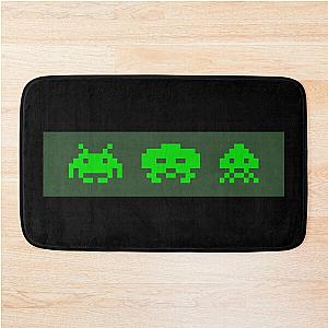 Space Invaders Bath Mat