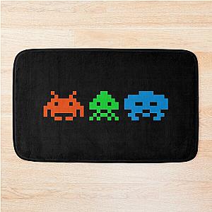 Space Invaders Bath Mat