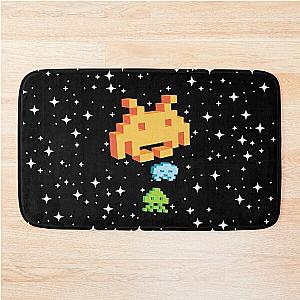 Space Invaders Bath Mat