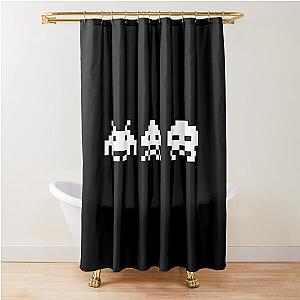 Space Invaders Shower Curtain