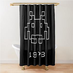 Space Invaders Shower Curtain