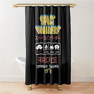 Space Invaders Shower Curtain