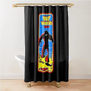 Space Invaders Shower Curtain