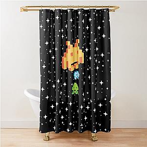 Space Invaders Shower Curtain