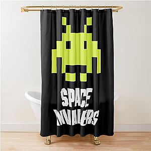 Space Invaders Shower Curtain