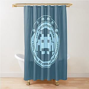 Space Invaders Shower Curtain