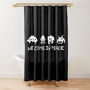 Space Invaders Shower Curtain