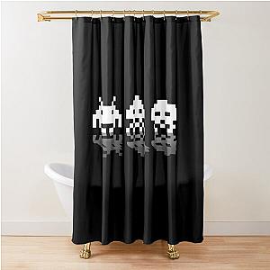 Space Invaders Shower Curtain