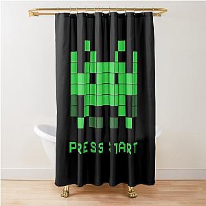 Space Invaders Shower Curtain