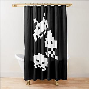 Space Invaders Shower Curtain