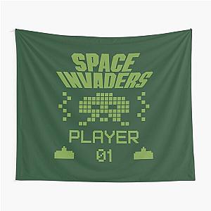 Space Invaders Tapestry