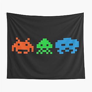 Space Invaders Tapestry