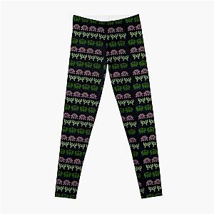 Graffiti Space invaders Leggings