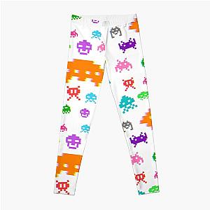 Space invaders glitch  Leggings