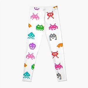 Space invaders glitch  Leggings