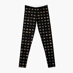 Space Invaders 011 (Emergent Camo) Leggings