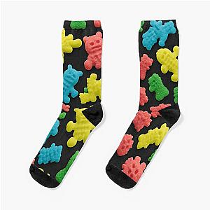 Sour Patch Space Invaders Socks