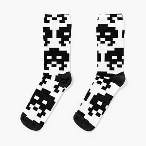 Space invaders pattern Socks