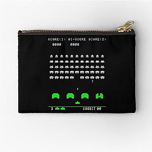 Space Invaders Zipper Pouch