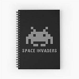 Space Invaders Spiral Notebook