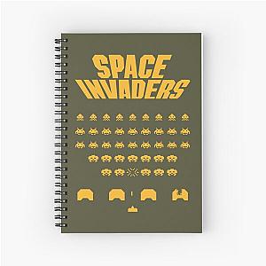 Space Invaders Spiral Notebook