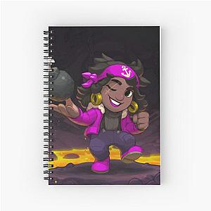 spelunky 2 character Spiral Notebook