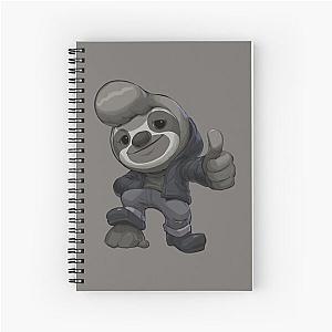 Roffy D. Sloth - Spelunky 2 Spiral Notebook