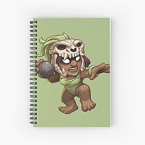 Nekka the Eagle - Spelunky 2 Spiral Notebook