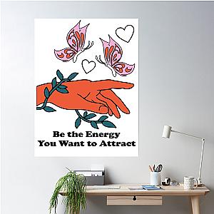 Spencer Barbosa Merch Be The Energy You Want To Attract Poster Premium Merch Store