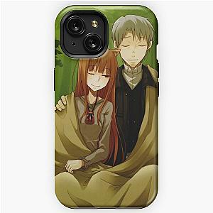 Horo and Lawrence Spice and Wolf iPhone Tough Case