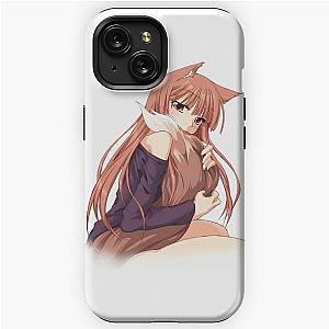 spice and wolf novel and anime iPhone Tough Case