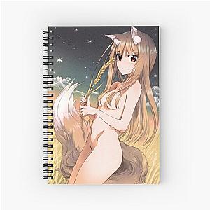 Horo Spice and Wolf Spiral Notebook