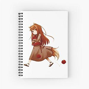 Horo Spice and Wolf Spiral Notebook