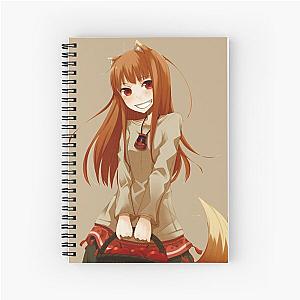 Horo Spice and Wolf Spiral Notebook