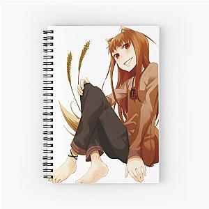 Horo Spice and Wolf Spiral Notebook