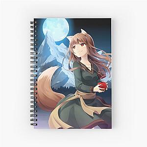 Horo - Spice And Wolf Spiral Notebook