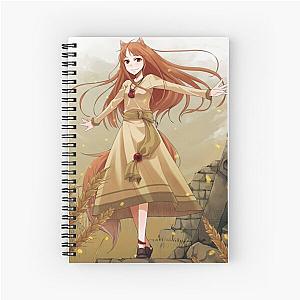 Horo Spice and Wolf Spiral Notebook