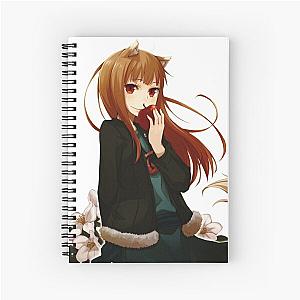 Horo Spice and Wolf Spiral Notebook