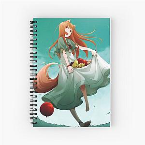 Horo Spice and Wolf Spiral Notebook