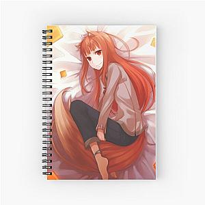 Horo Spice and Wolf Spiral Notebook