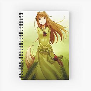 Horo Spice and Wolf Spiral Notebook